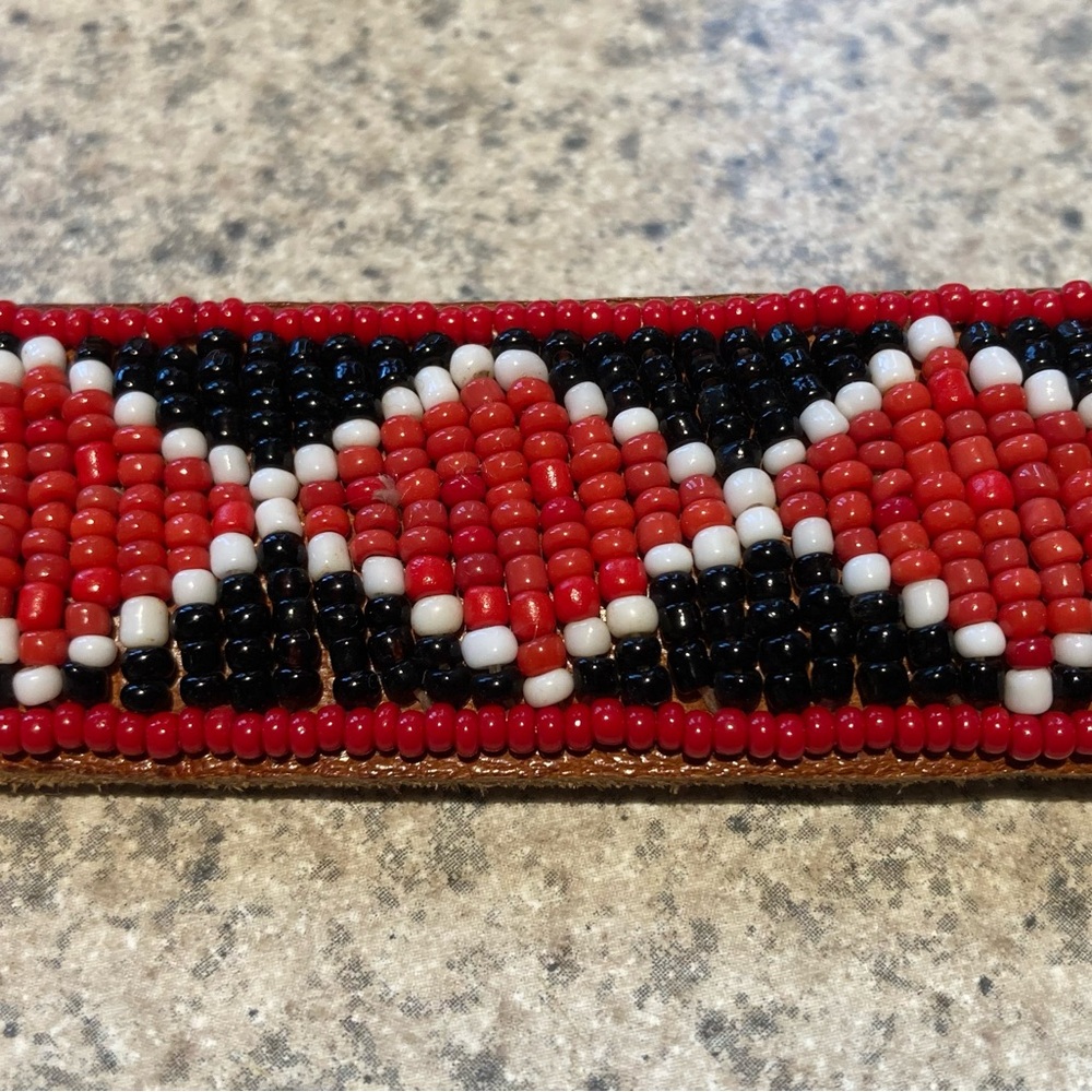 Handmade Beaded Belt - Picture 2 of 3